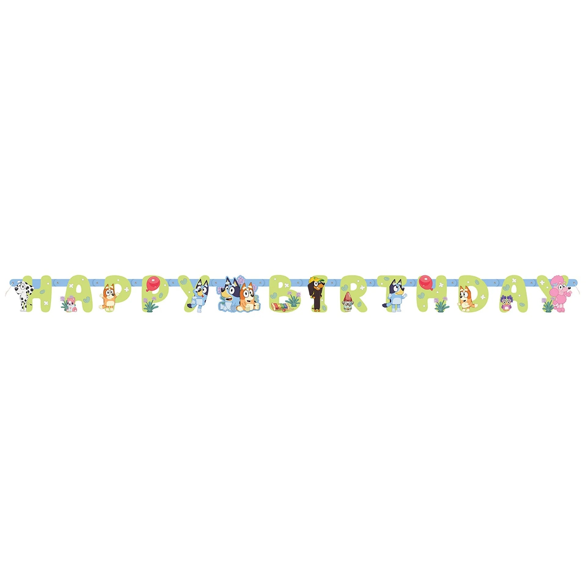 Bluey Happy Birthday Jointed Banner