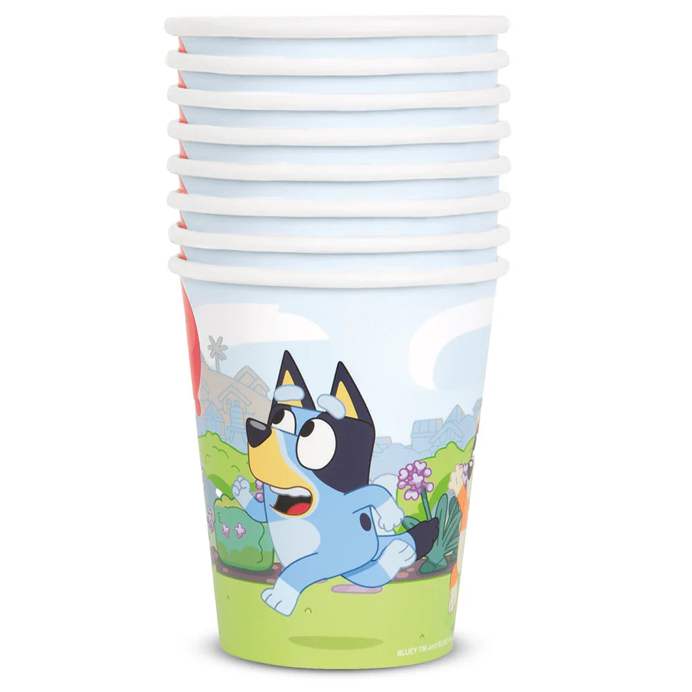 Bluey Paper Party Cups