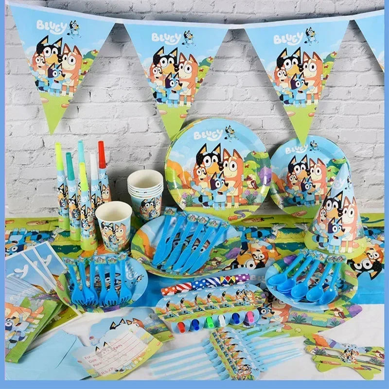 Bluey Party Hats