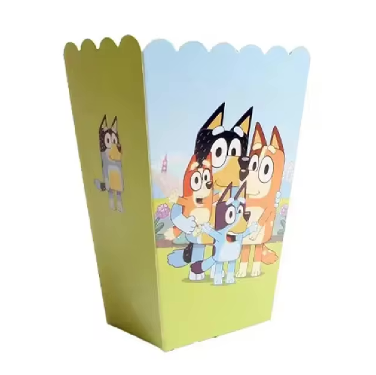 Bluey Party Popcorn Boxes