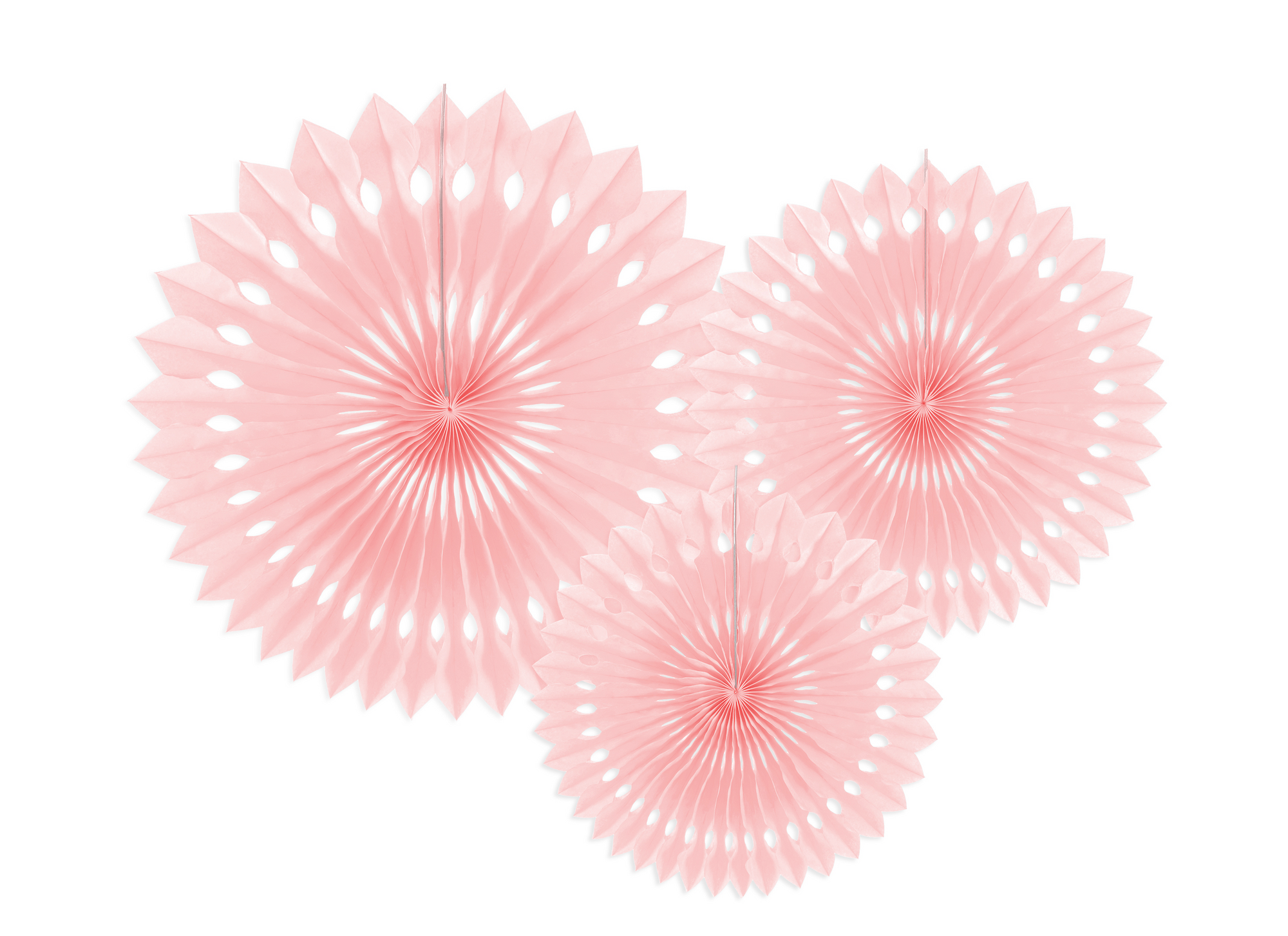 Blush Pink Decorative Paper Fans