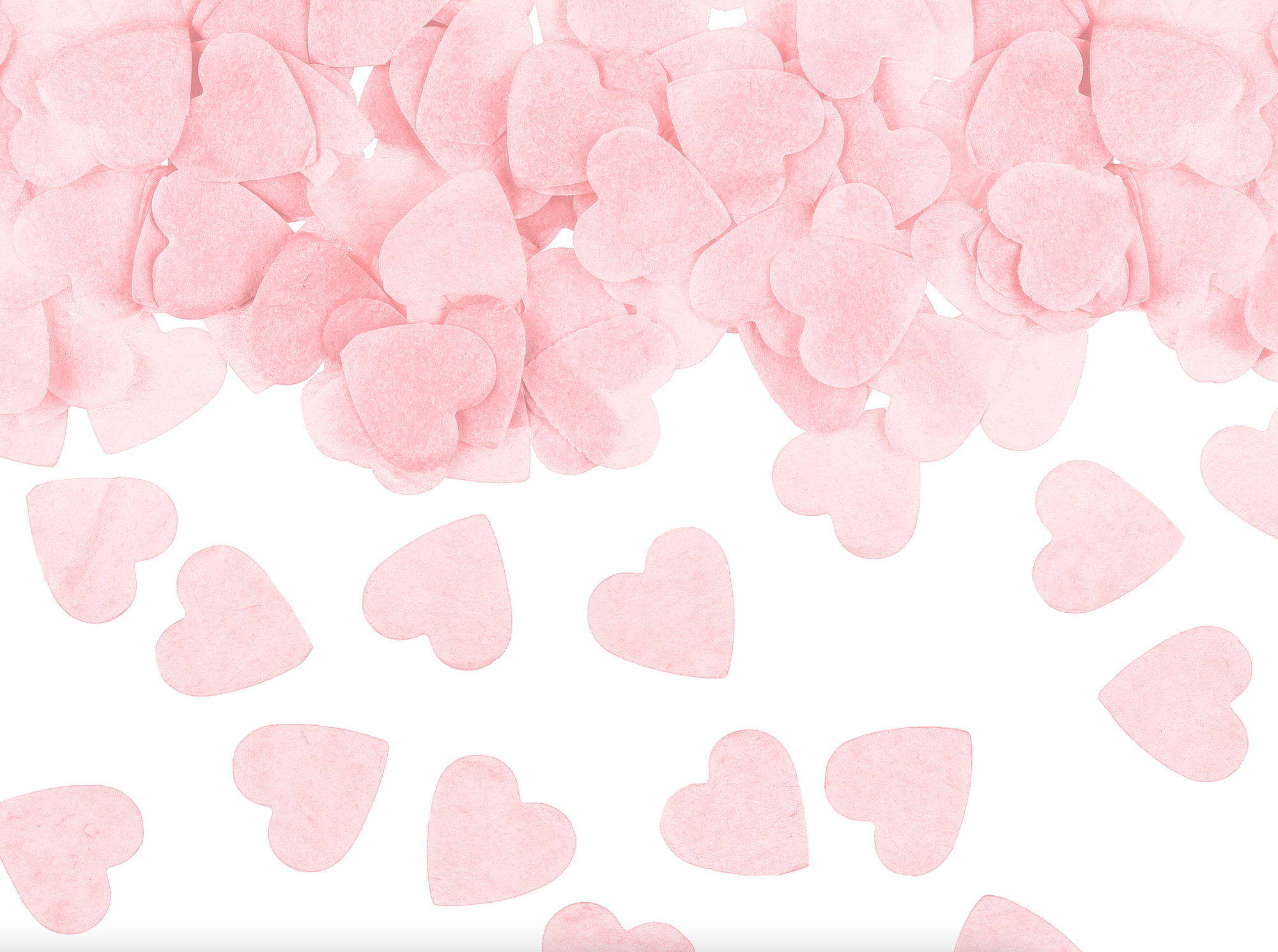 Blush Pink Heart Confetti