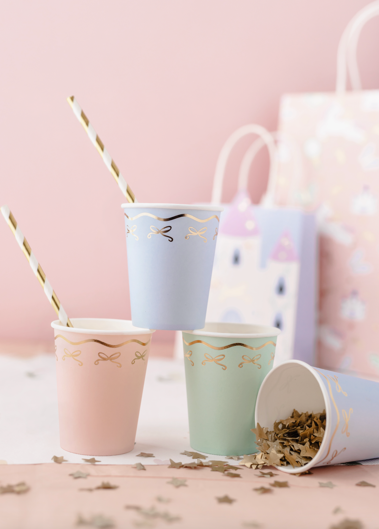 Bow Tie Party Cups