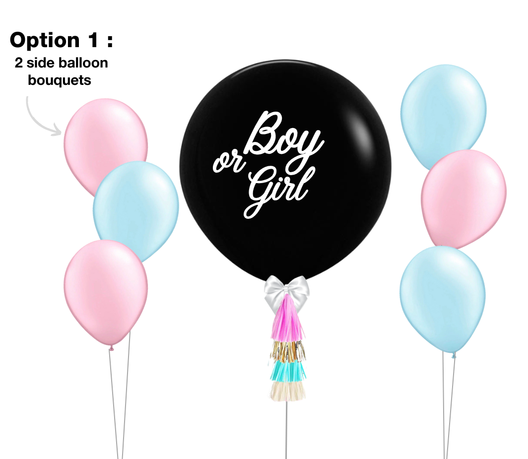 Boy or Girl Gender Reveal Balloon 36"