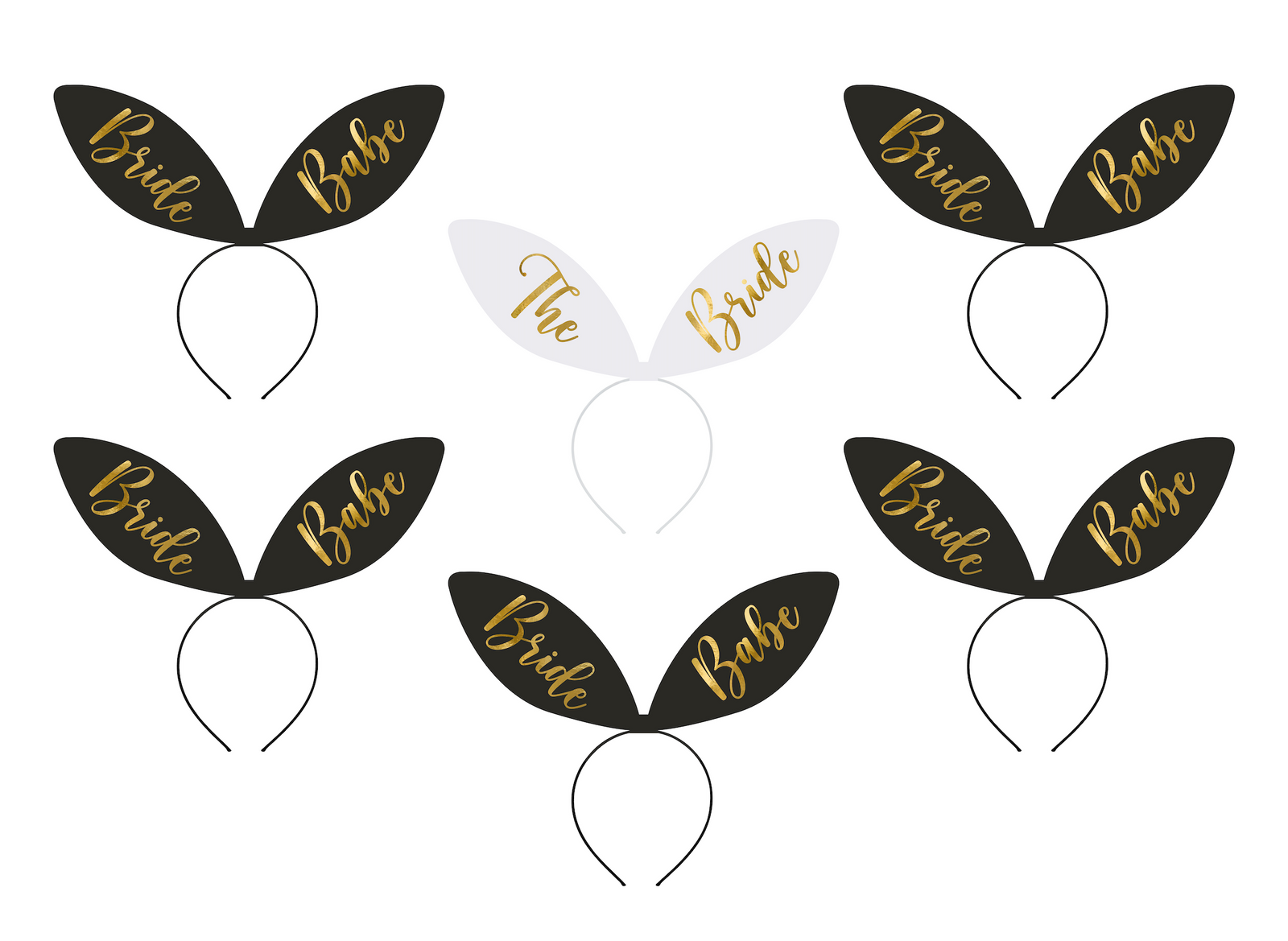 Bride Squad Headbands