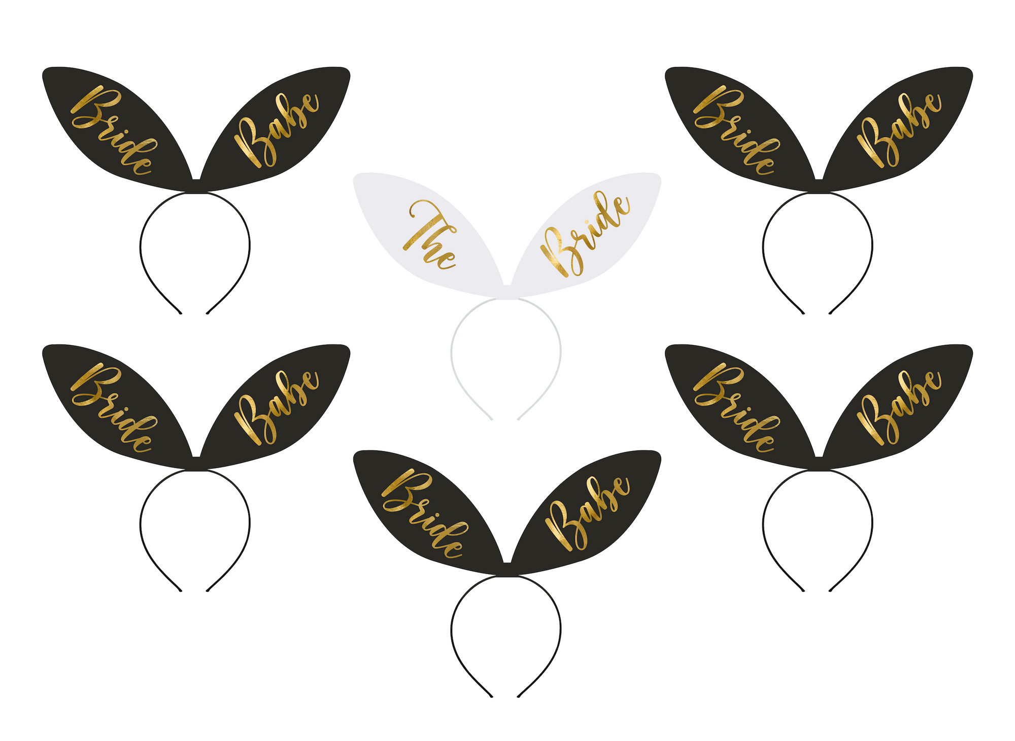 Bride Squad Headbands