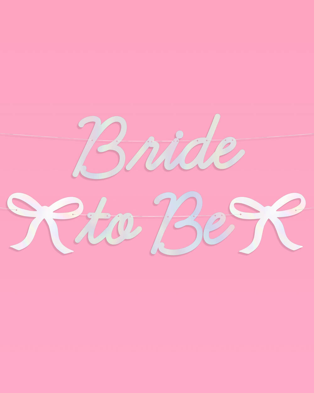 Bride to Be Bow Banner