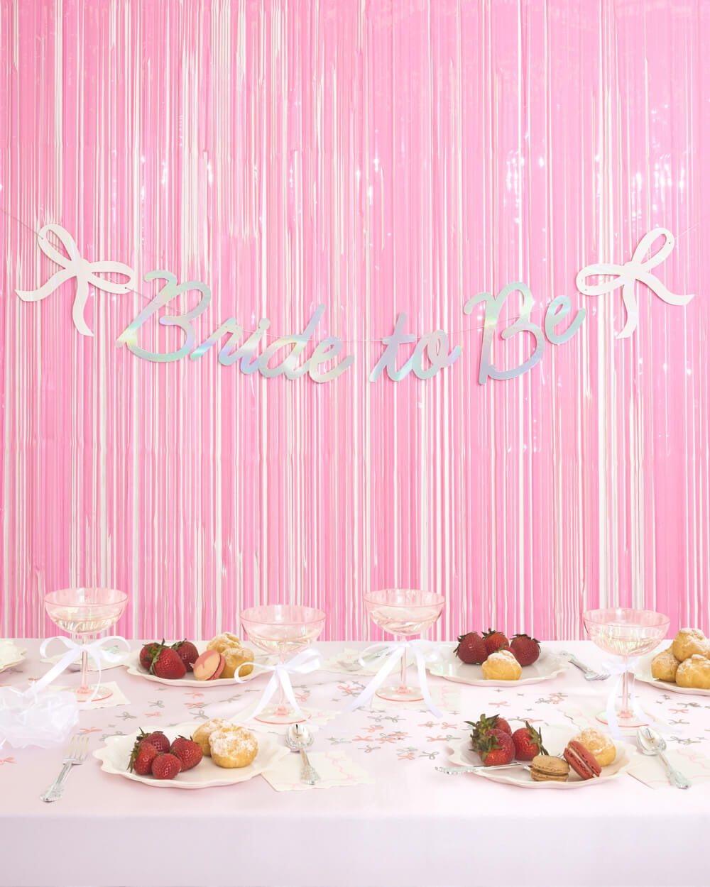 Bride to Be Bow Banner