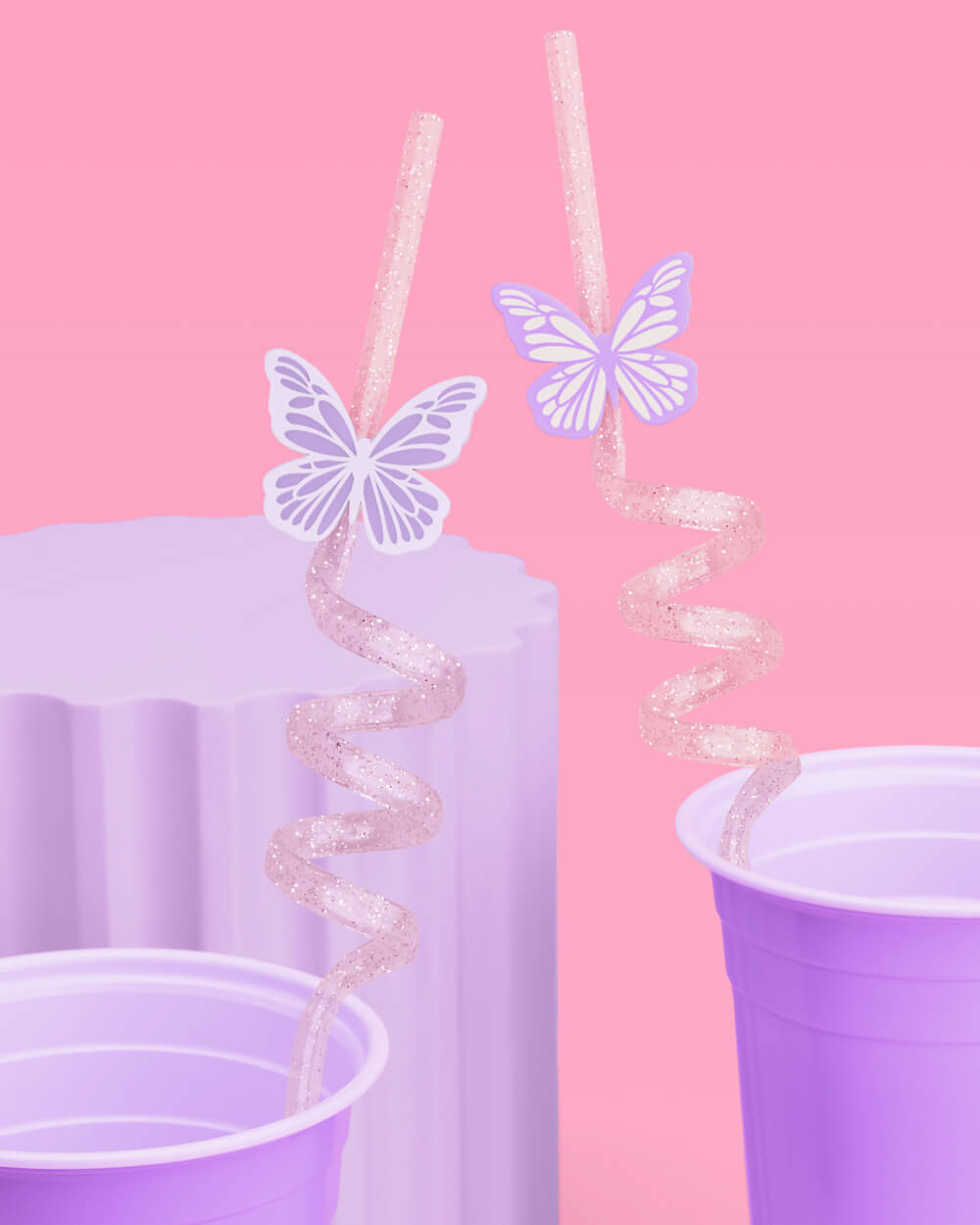 Butterfly Straws