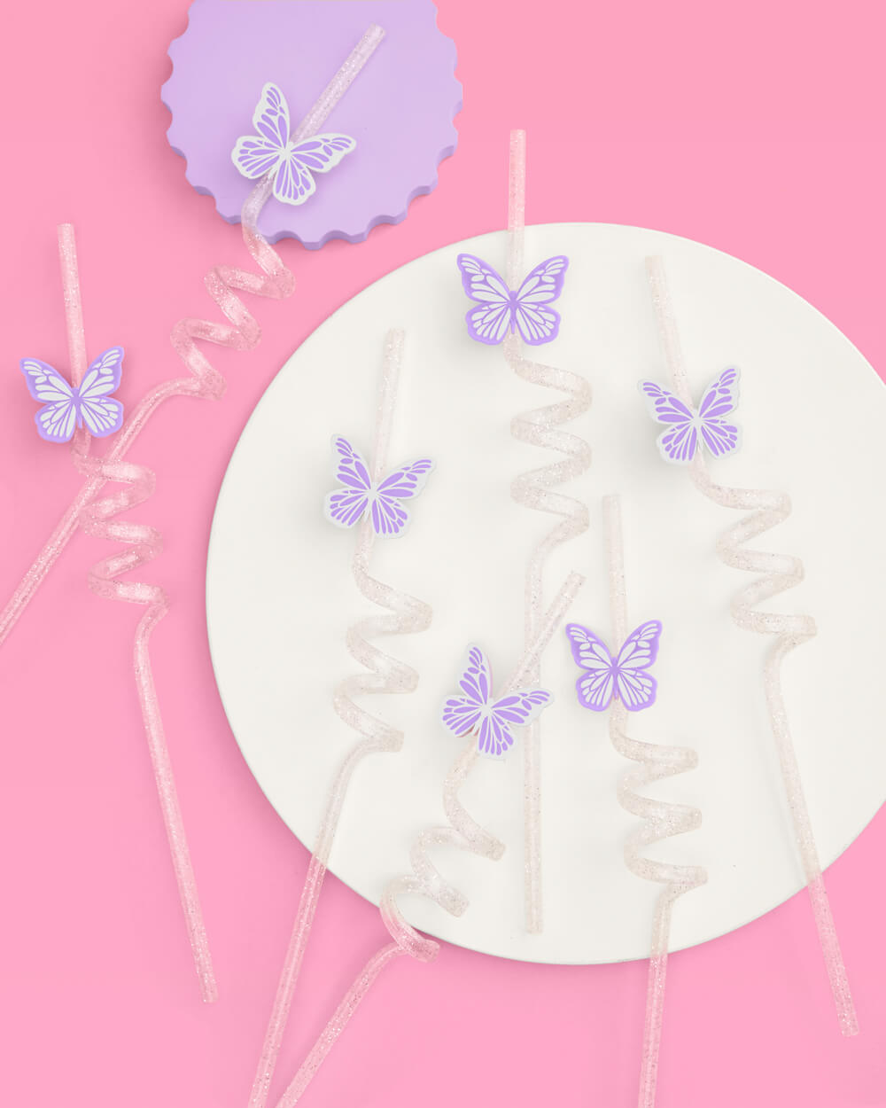 Butterfly Straws