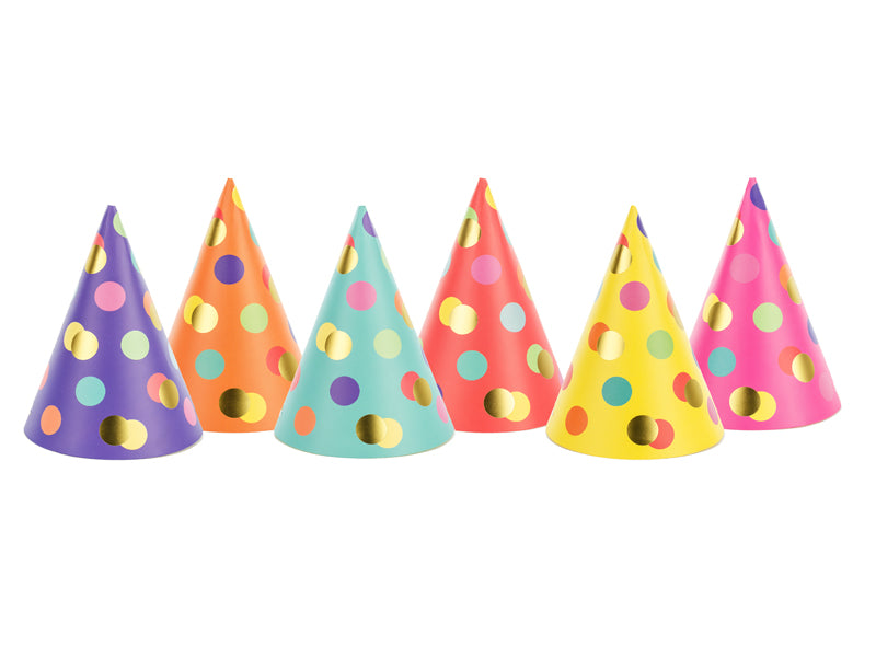 Polka Dots Party Hats