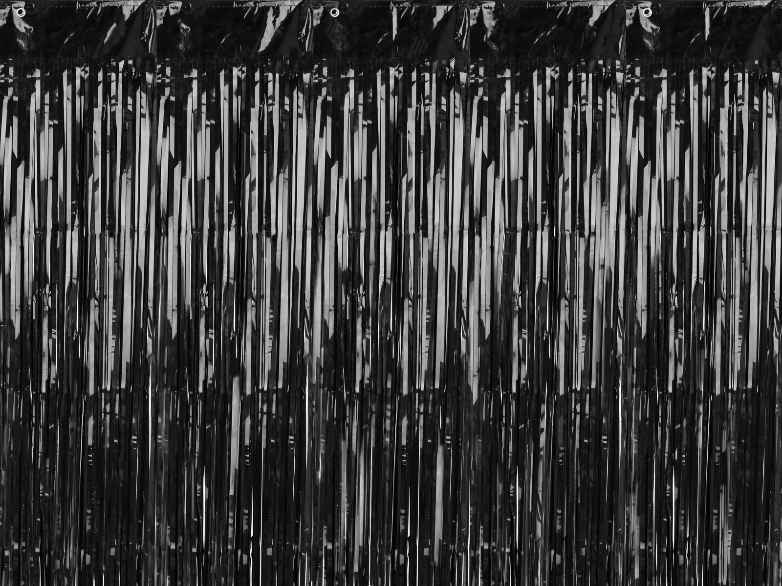 Black Party Curtain Backdrop