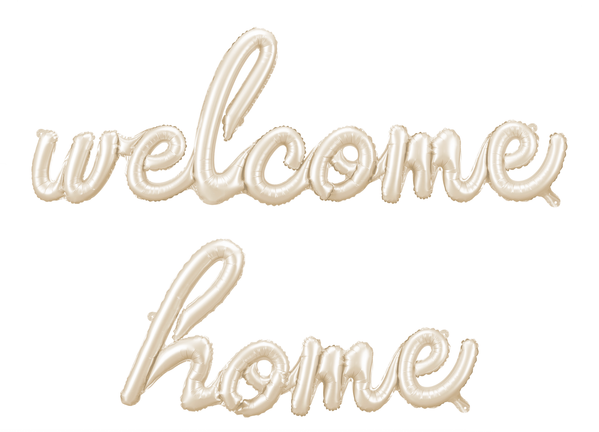 Caramel “Welcome Home” Foil Balloon