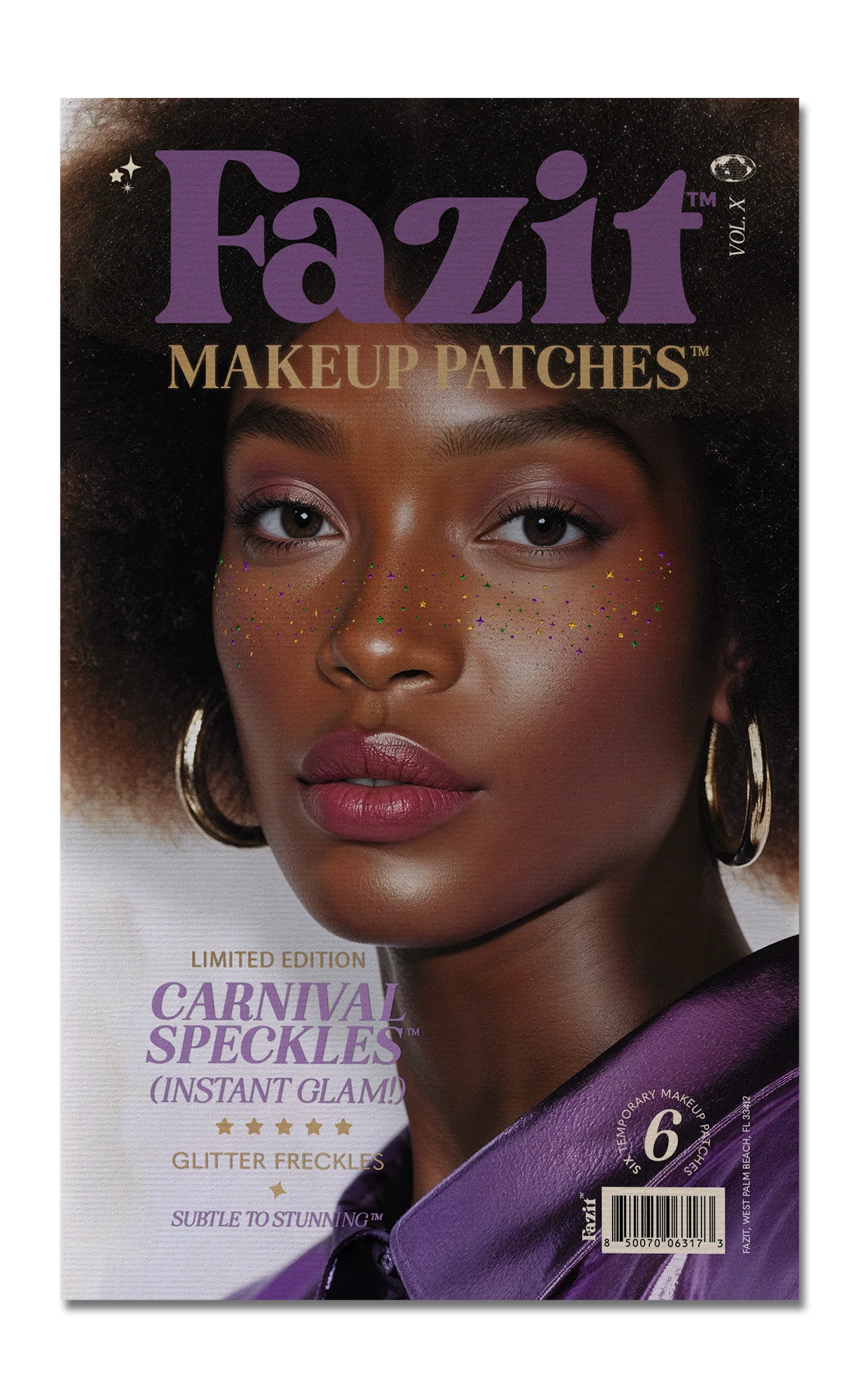 Carnival Speckles Makeup Patches