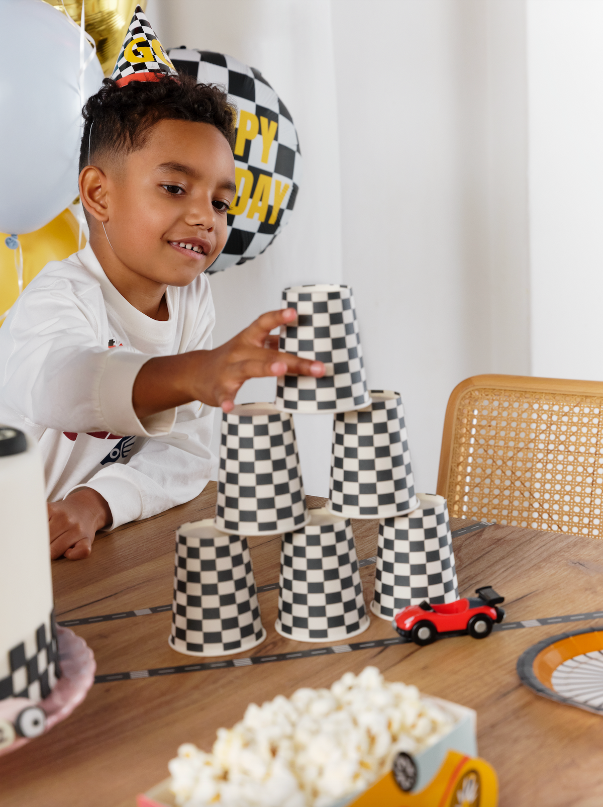 Checkered Flag Party Cups