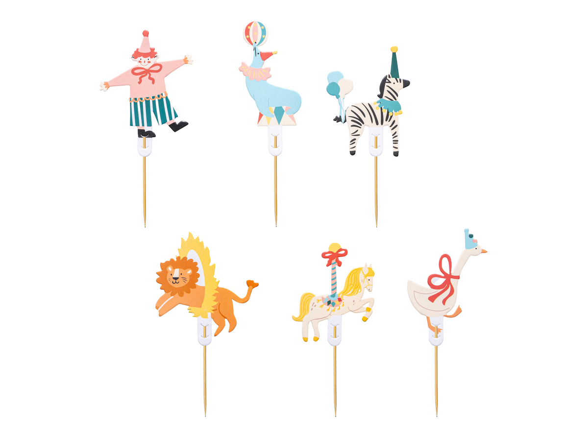 Circus Cupcake Toppers