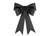 DIY Large Black Decorative Bow