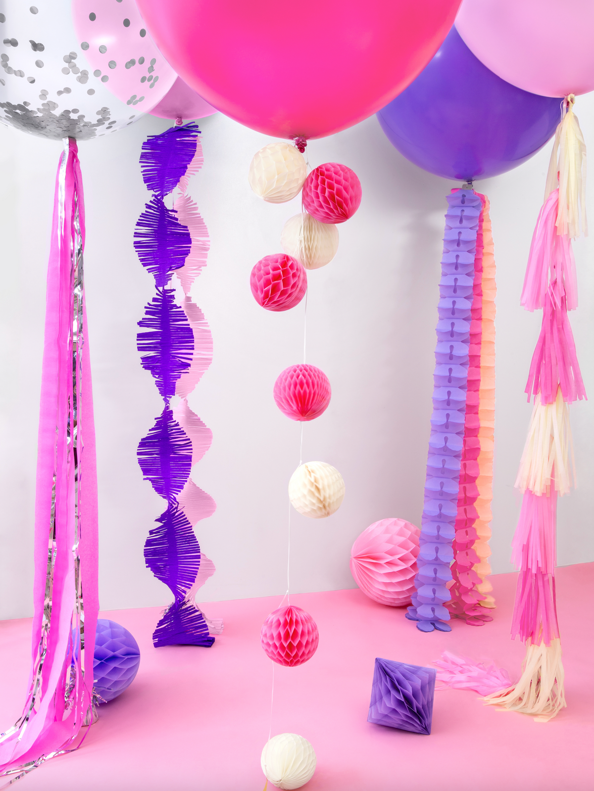 Pink DIY Tassel Garland