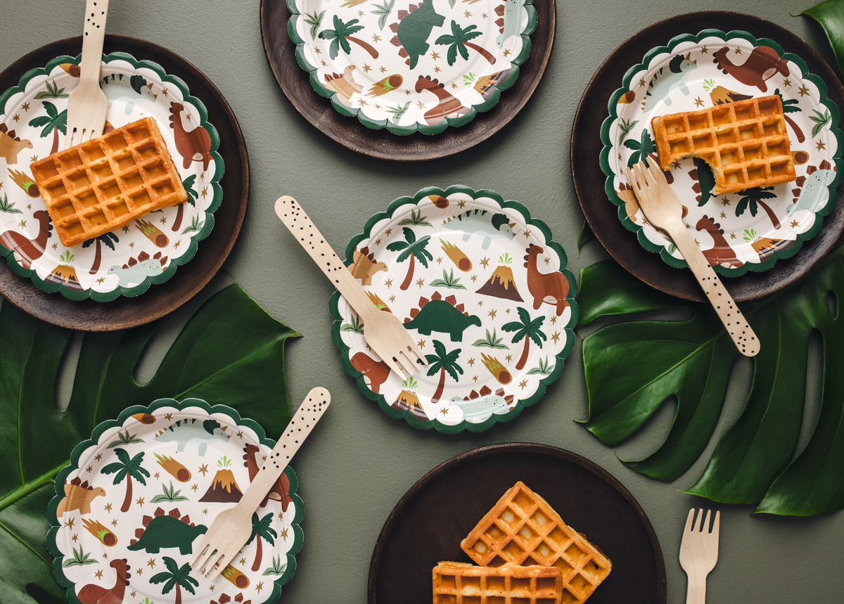Dinosaur Dessert Plates