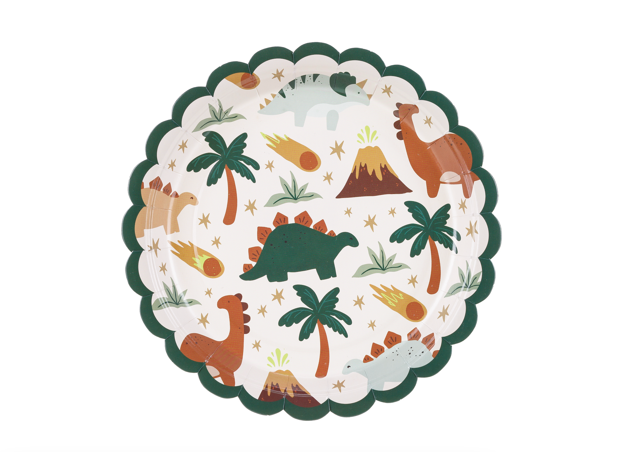 Dinosaur Dessert Plates