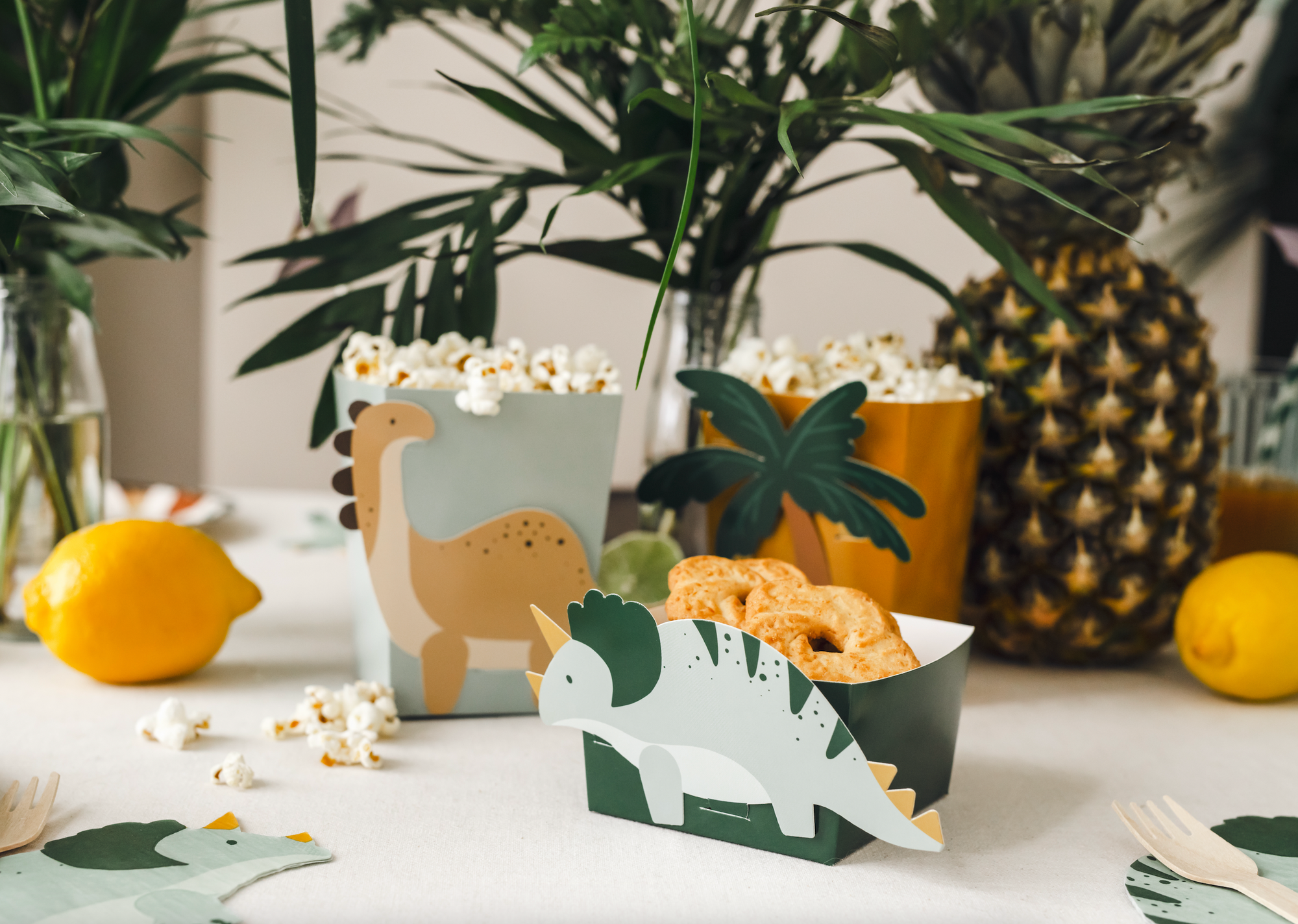 Dinosaur Snack Boxes