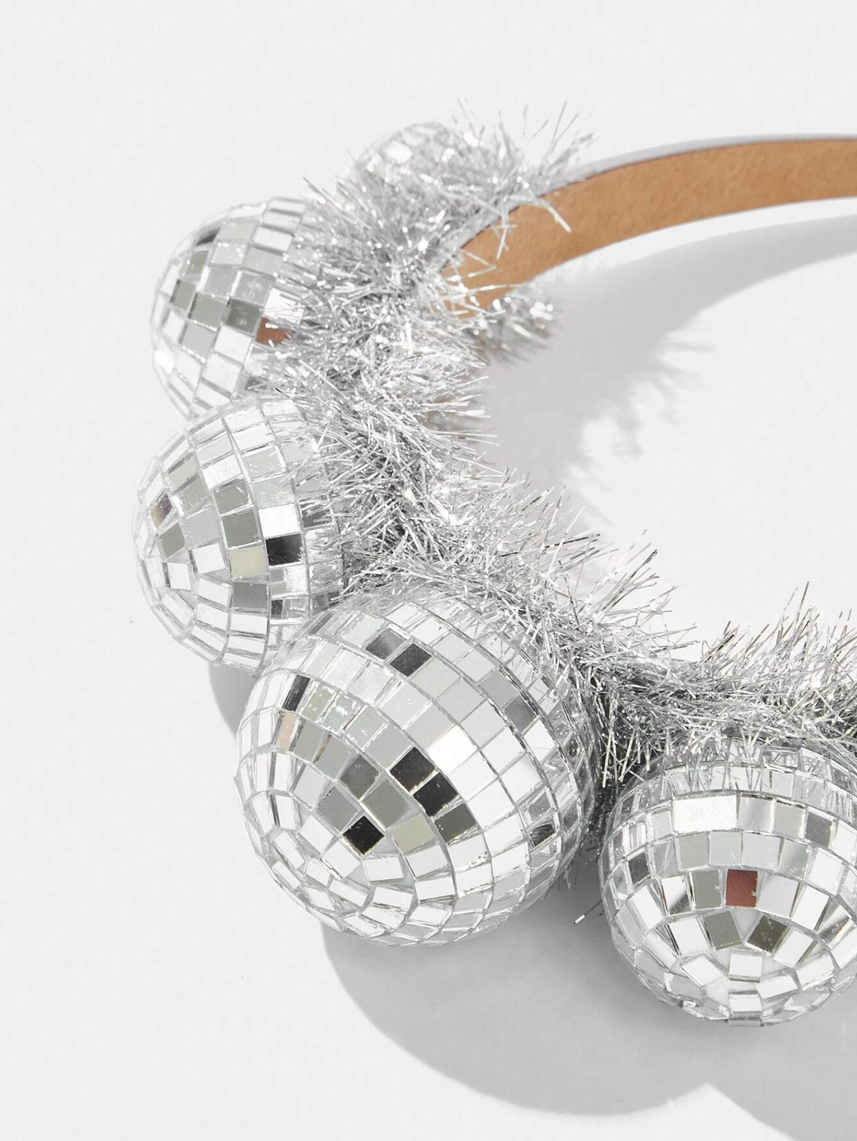 Disco Ball &amp; Star Fringe Headband