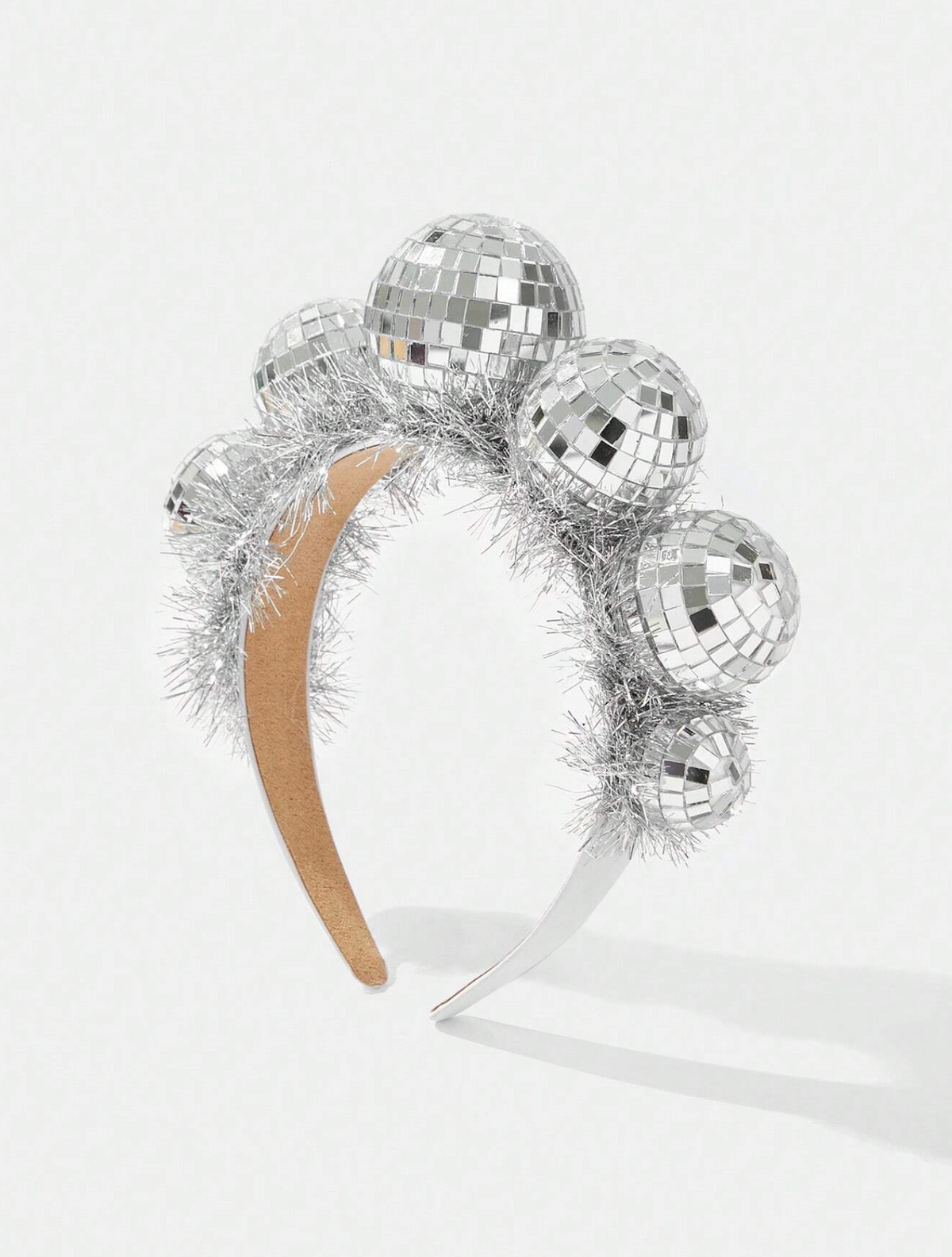 
Disco Ball &amp; Star Fringe Headband