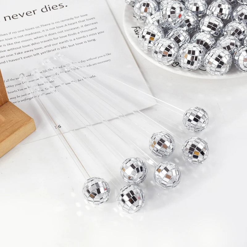 Disco Ball Stir Sticks