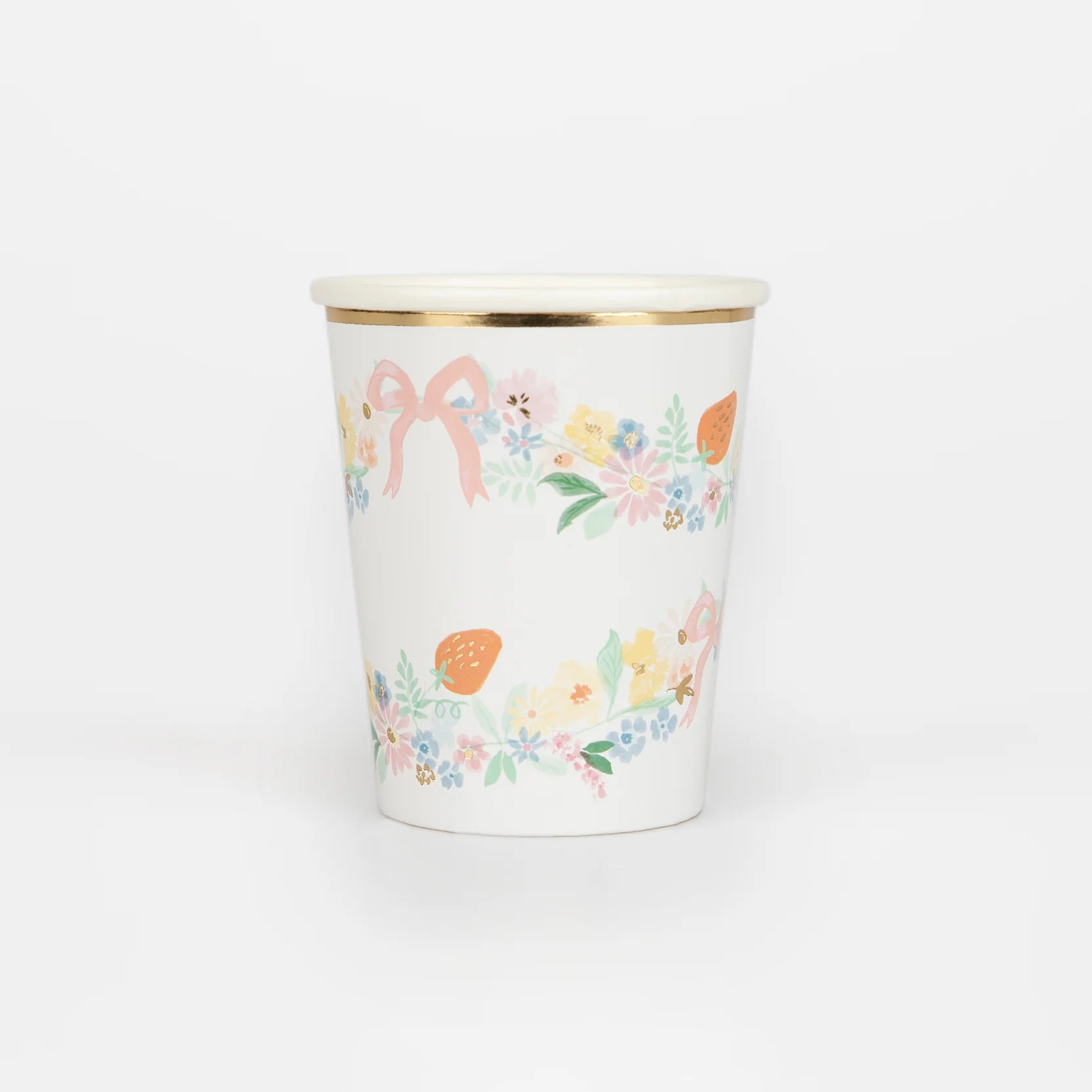 Elegant Floral Cups