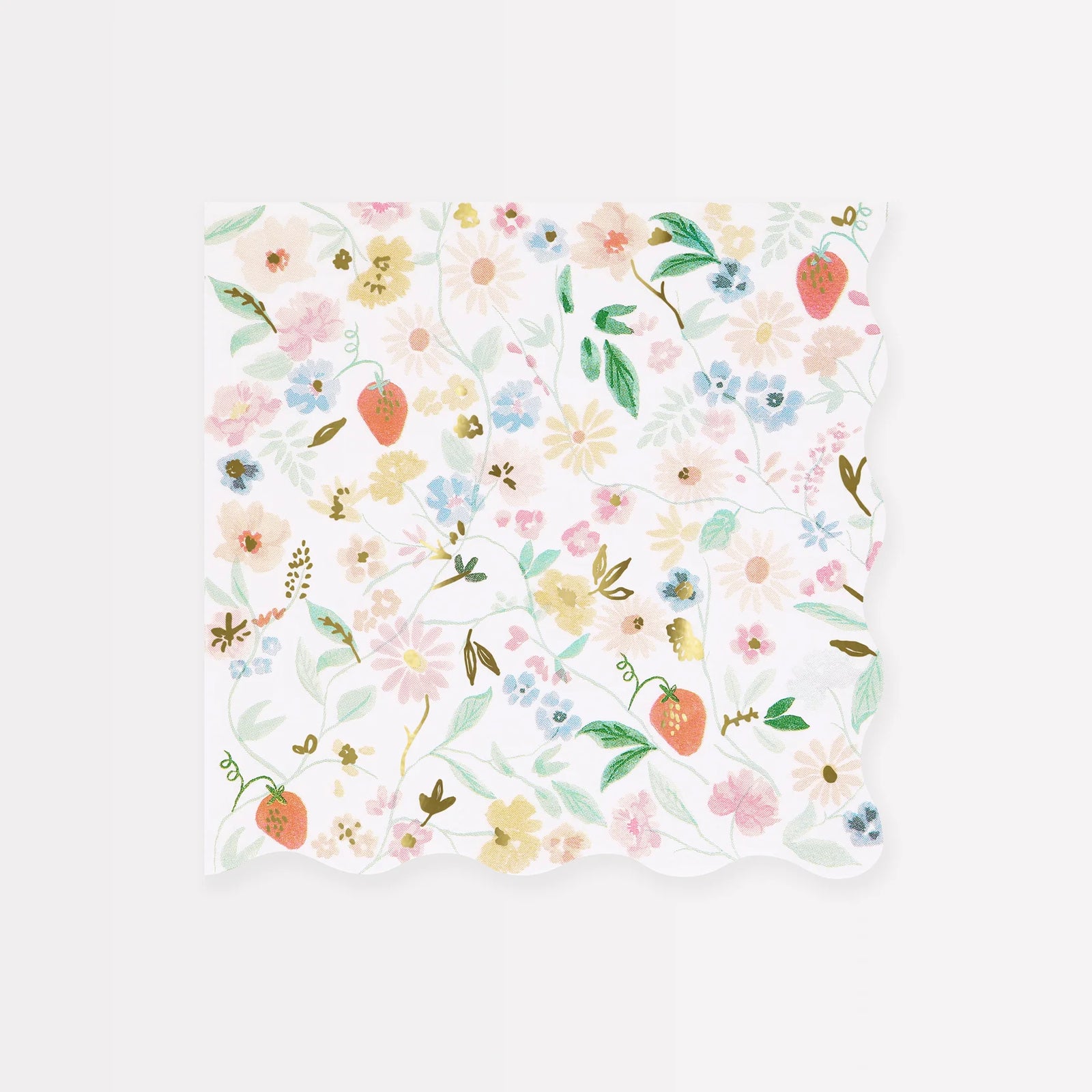 Elegant Floral Large Napkins
