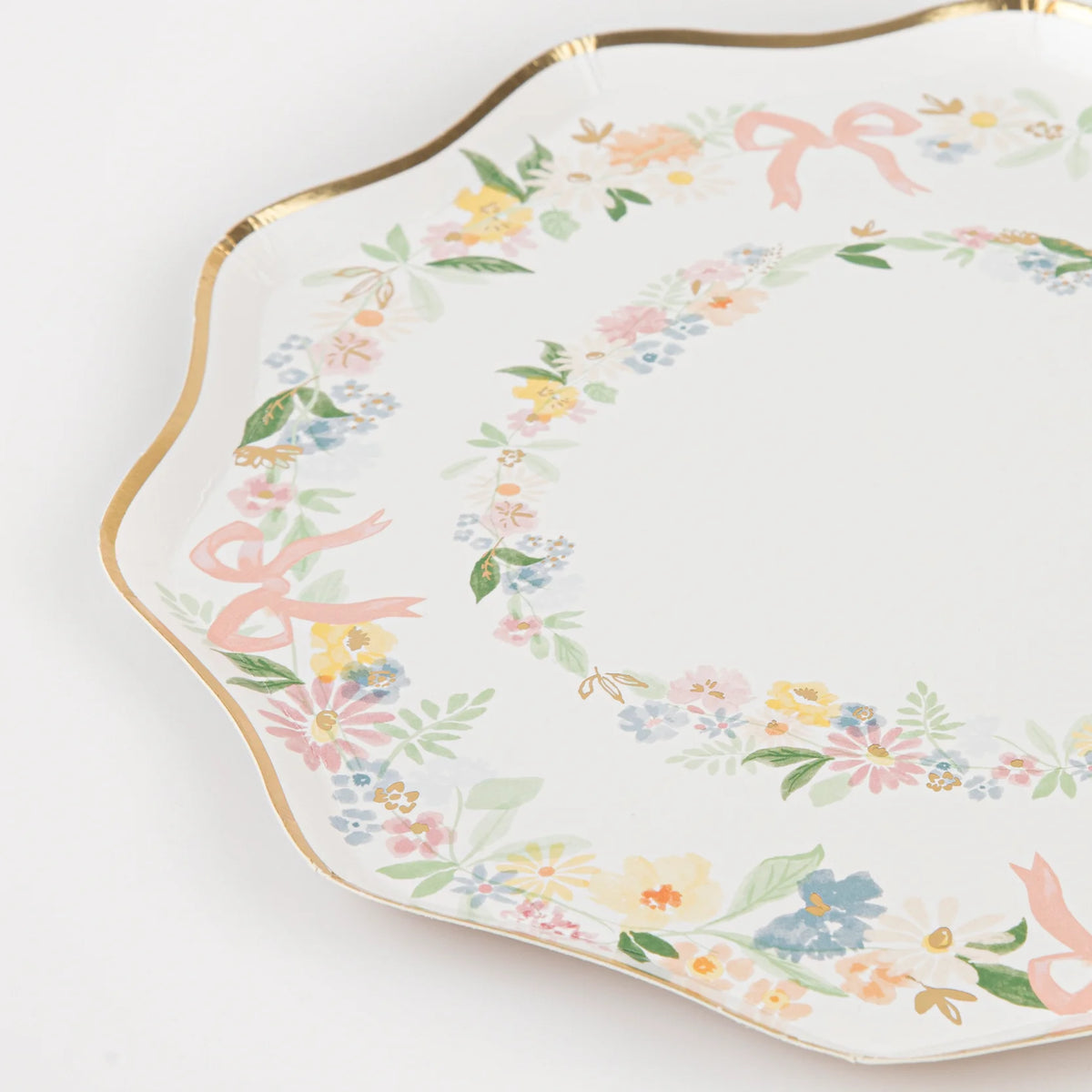 Elegant Floral Side Plates