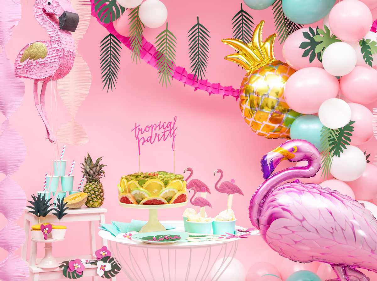 Pink Flamingo Cake Toppers