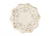 Decorative plate with floral patterns on a white background