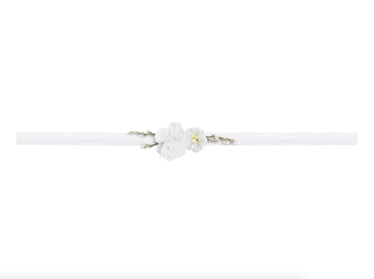 White Flower Wrist Corsage