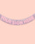 Iridescent Shimmer Fringe Banner