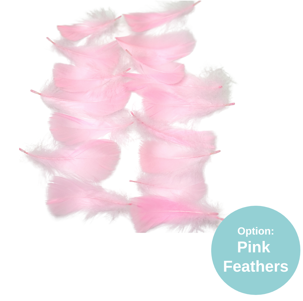 Giant Orb Feather Balloons