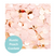 Rustic Peach Giant Confetti Balloon 36"