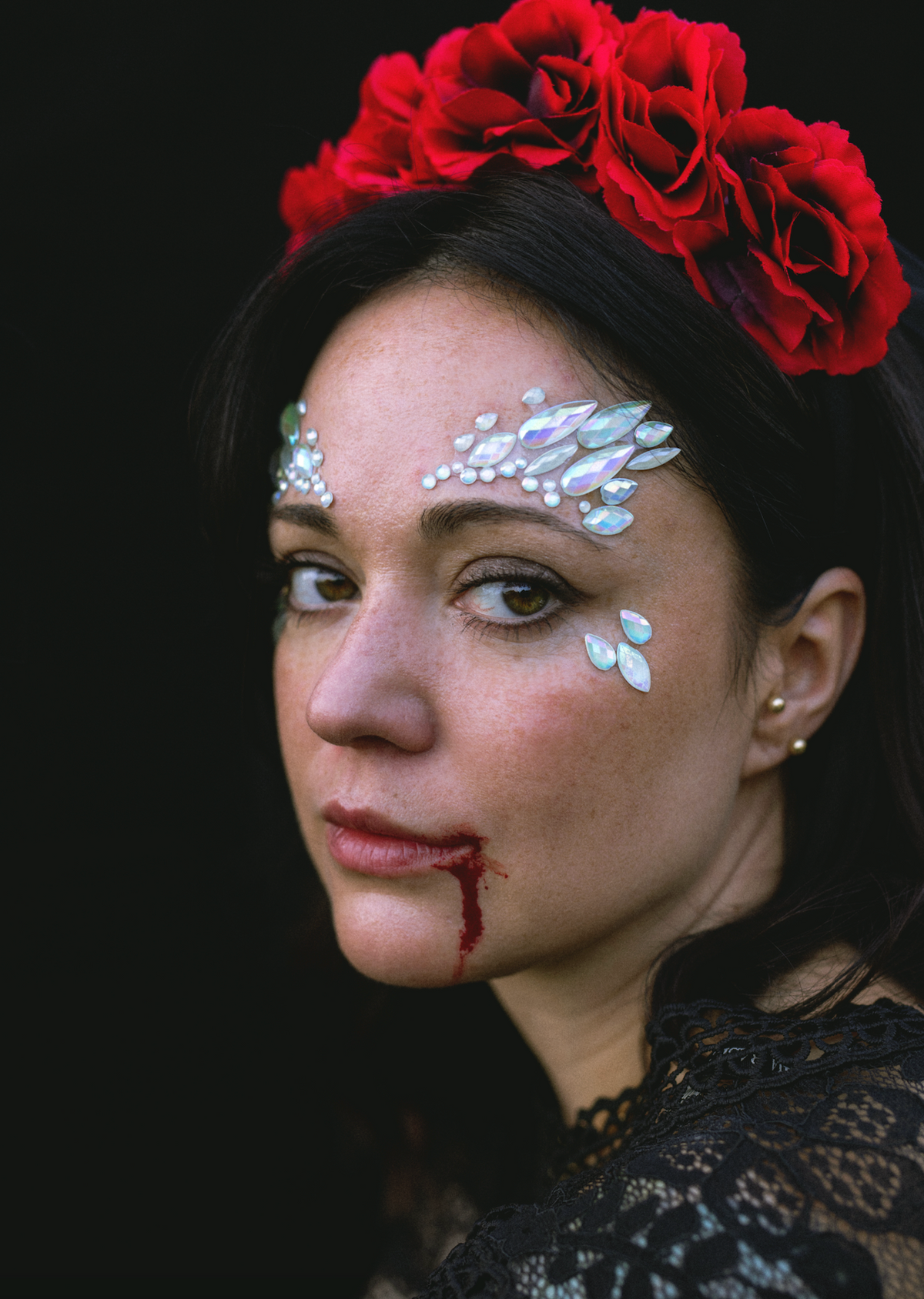 Glow In The Dark Face Gems