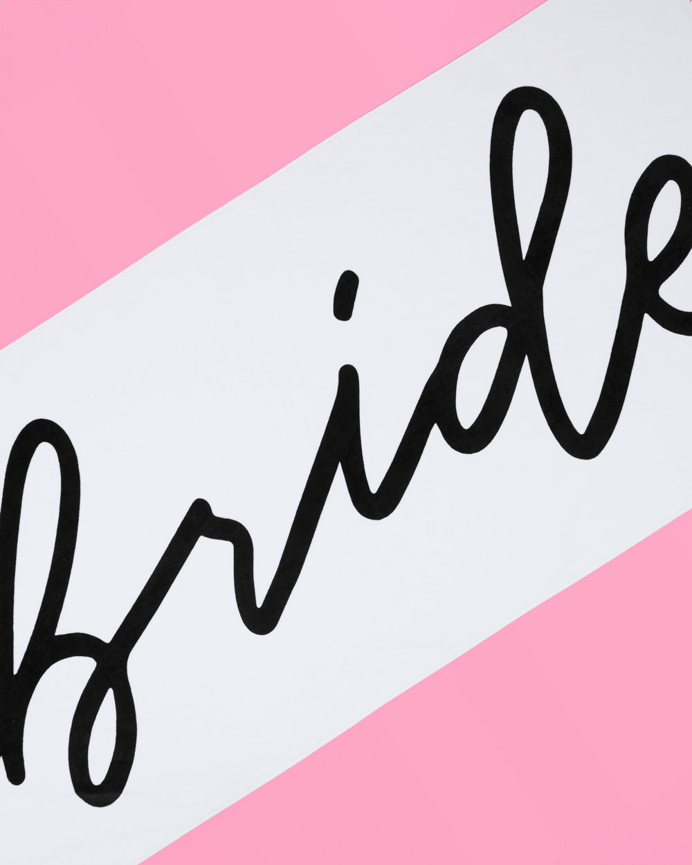 Classic Bride Beach Towel