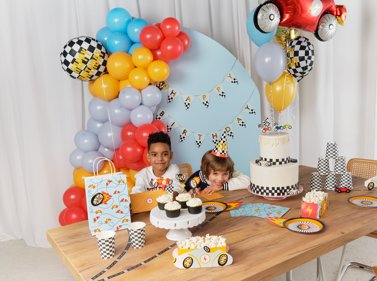 Happy Birthday Trophy Cup Banner