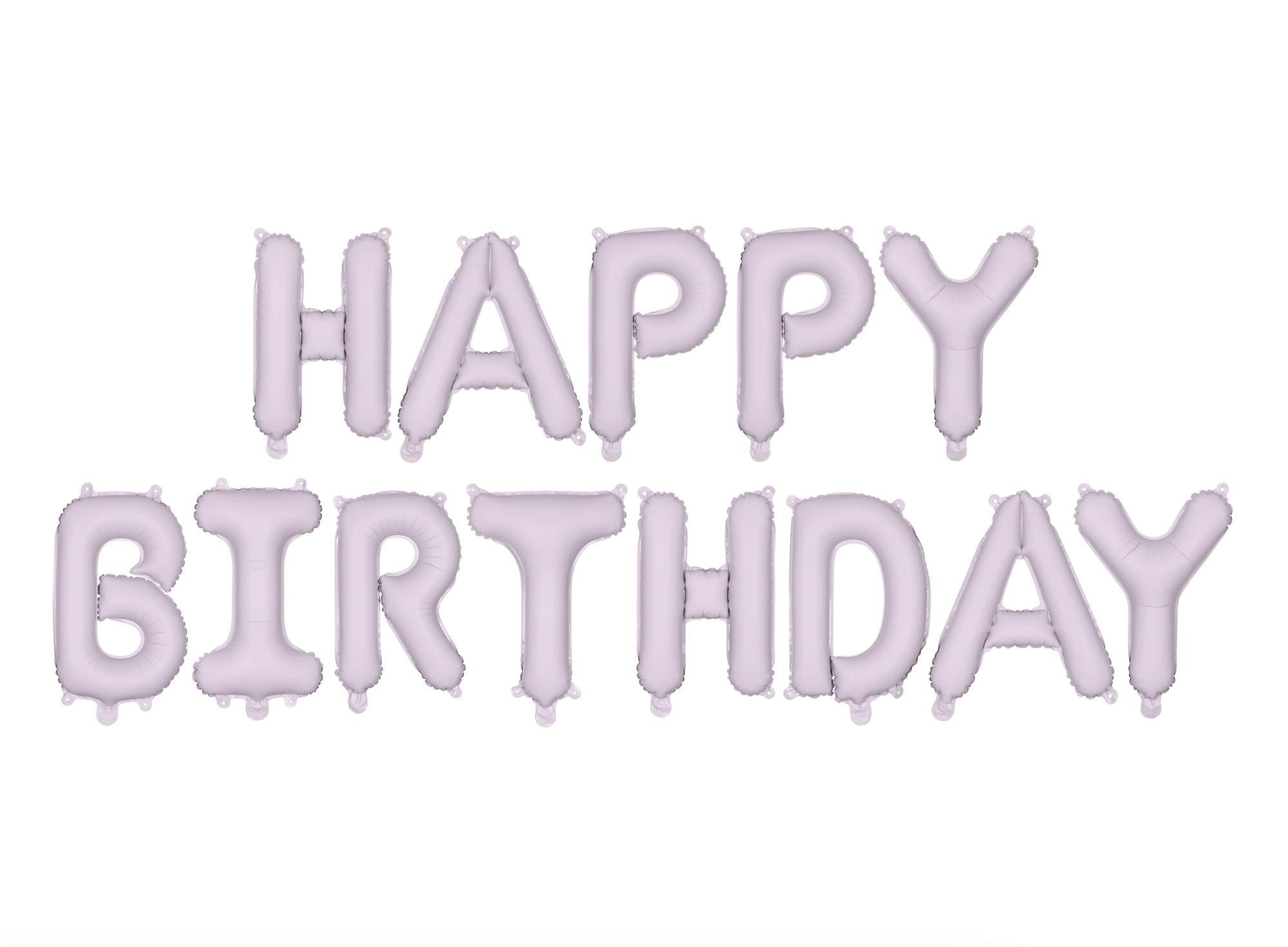 Happy Birthday Purple Foil Balloon