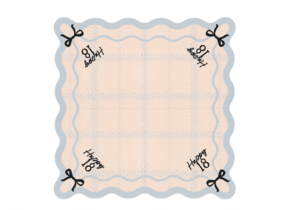 Happy 18 Party Napkins
