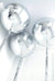 Silver Orbz & Tassels Balloon Set