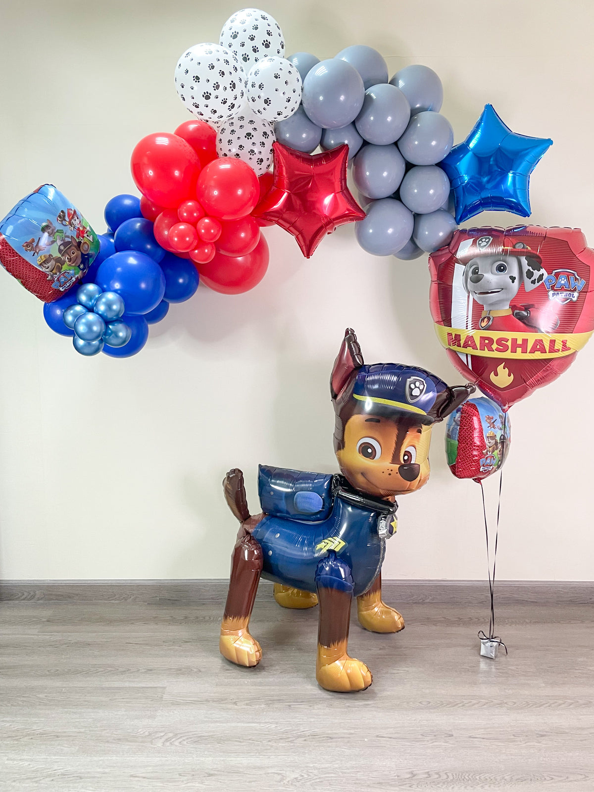 Paw Petrol Balloon Garland