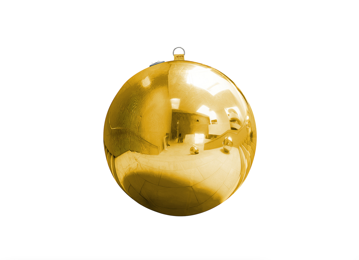 Inflatable Gold Mirror Balls 