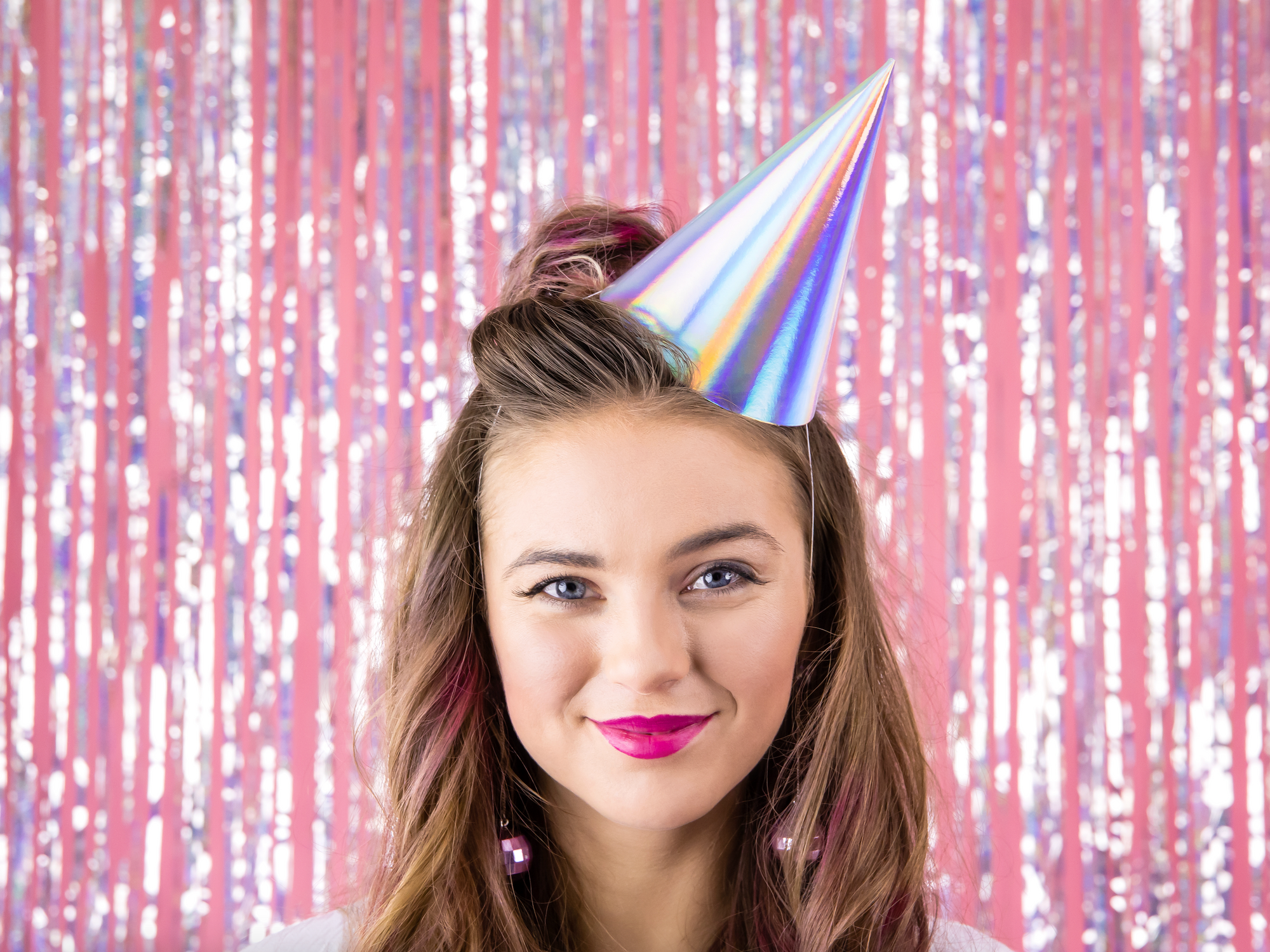 Iridescent Party Hats