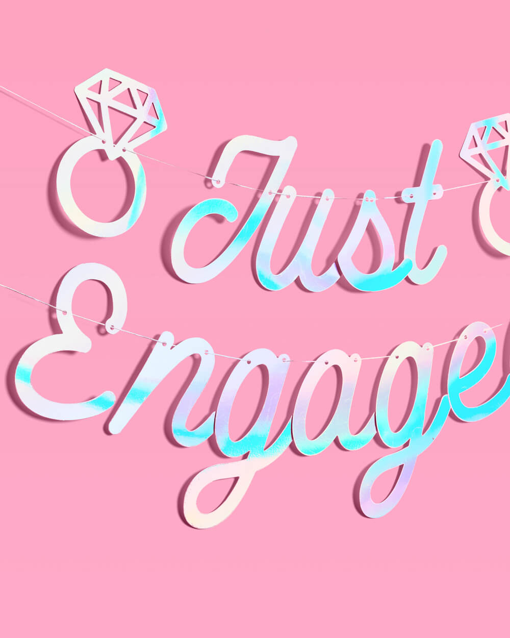 Just Engaged Banner