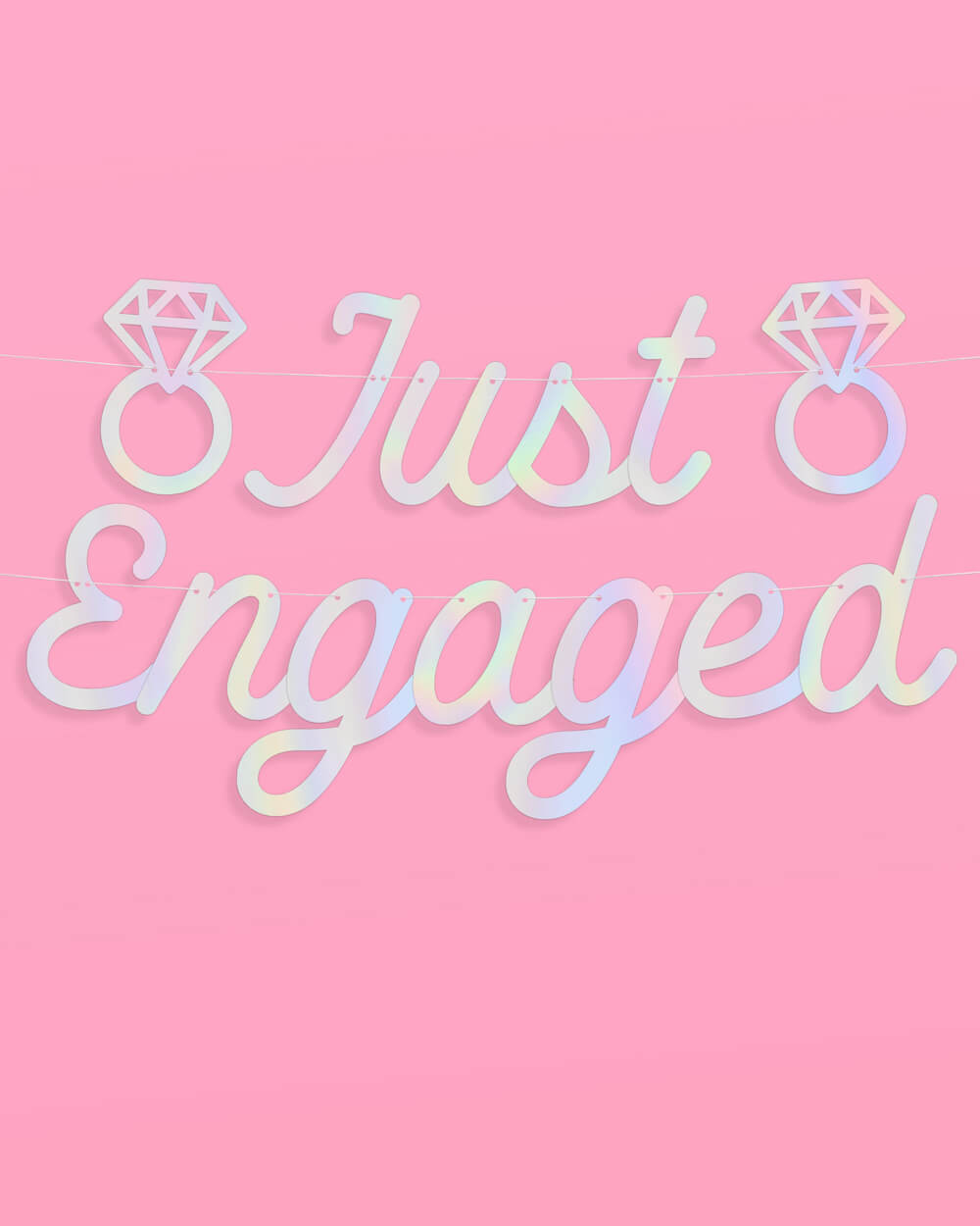 Just Engaged Banner