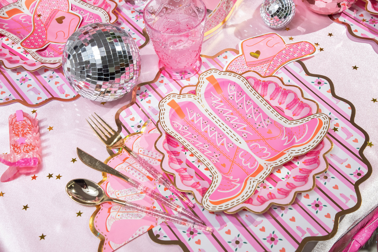 Boot Scoot Blooms Placemats