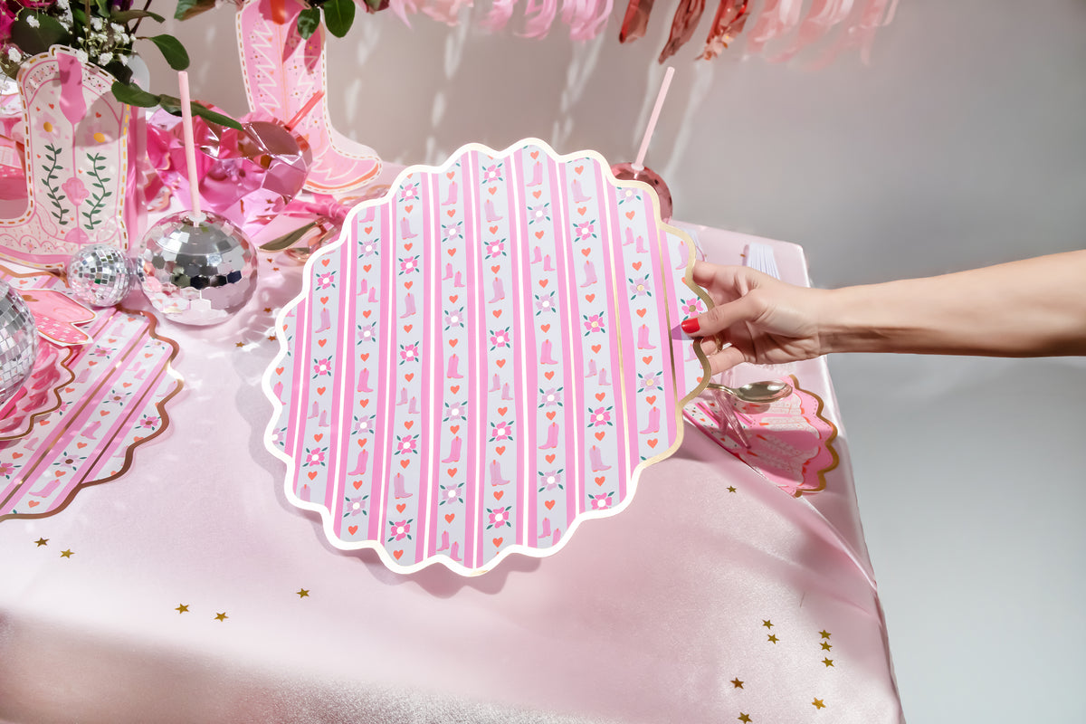 Boot Scoot Blooms Placemats